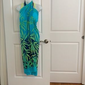 Silky sarong in ocean colors by Speedo